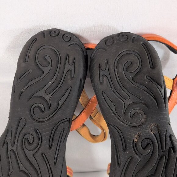 Teva Kayenta Womens 11 Adjustable Strap Sandals 6310 Orange Waterproof Shoes - Picture 9 of 14